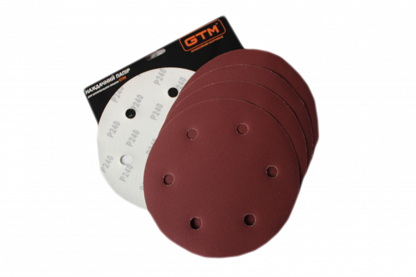 Шліфкруг з отв. 215мм Р-180