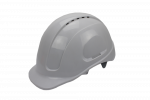 Каска будівельна біла посилена