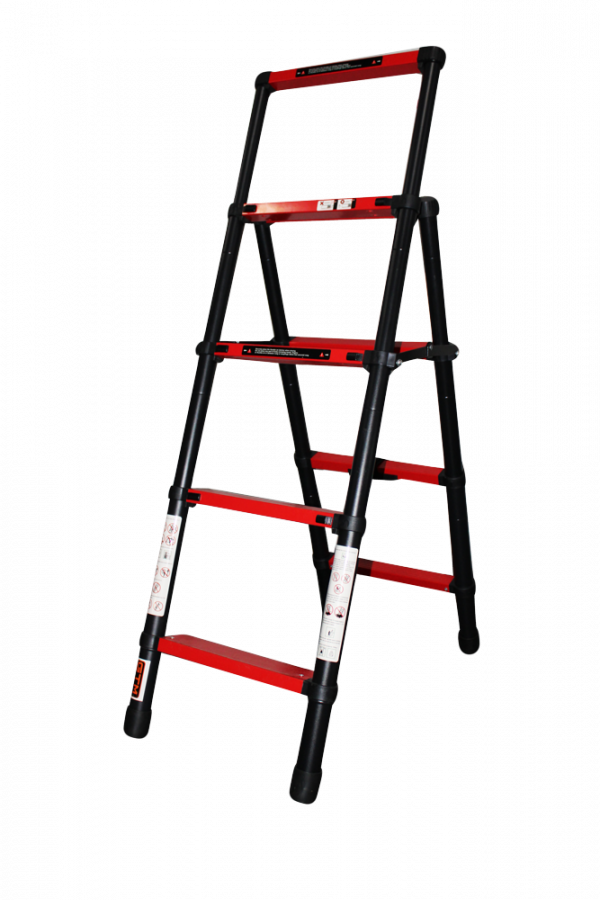 Стремянка телескопічна 4сх. верх.сх. 1
