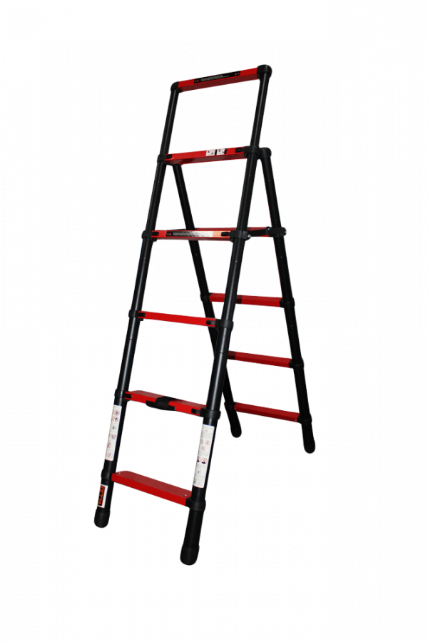 Стремянка телескопічна 5сх. верх.сх. 1