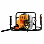 Мотобур бензиновий GTM AG52H-D 1.46 кВт без шнеку – для ефективного буріння землі та льоду - Зображення 4