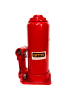 Домкрат гідравлічний 10т GTM Т91004 – пляшковий одноштоковий для високих навантажень - Зображення 5