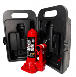 Домкрат гідравлічний 2т GTM Т90204S – пляшковий одноштоковий домкрат в кейсі для зручності зберігання - Зображення 2