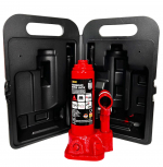 Домкрат гідравлічний 2т GTM Т90204S – пляшковий одноштоковий домкрат в кейсі для зручності зберігання - Зображення 3