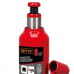 Домкрат гідравлічний 5т GTM Т90504S пляшковий одноштоковий в кейсі – для надійного підйому вантажів - Зображення 2