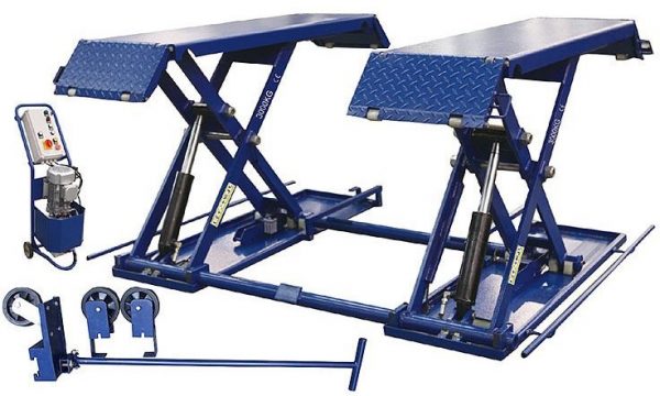 Підйомник гідравлічний підкатний 3т ел.фіксація