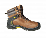Черевики робочі утеплені р.44 композ.носок, шкіра коричневого кольору S1P SRC - Зображення 4