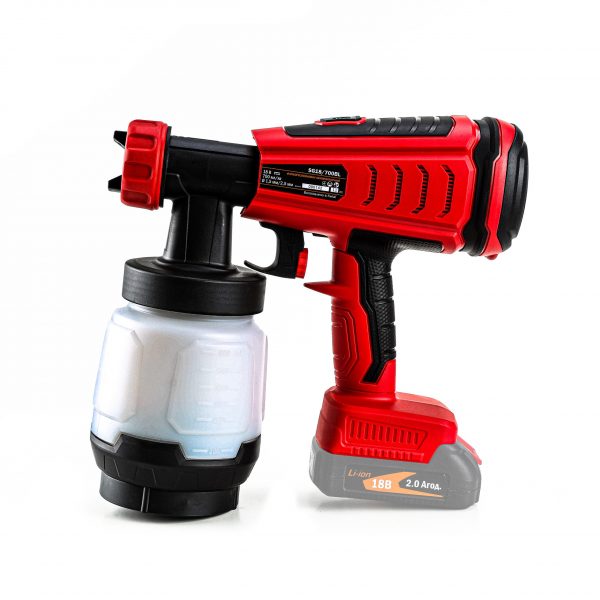 Фарборозпилювач акум. SG18/700BL