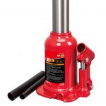 Домкрат гідравлічний пляшковий 6т GTM TF0602 двоштоковий – потужність для підйому важких вантажів - Зображення 3