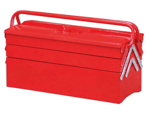 Ящик для інструменту 45*20*20см металевий/5 відділень