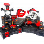 Набір ак. інструменту (Шурупокрут + КШМ + Лобзик + Циркулярка + Фрезер) Промо