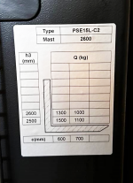 Штабелер електричний самохідний 1.5т/2.6м – потужний та маневрений підйомник 24В/75Ah