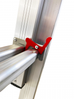 Драбина алюмінієва трисекційна GTM KME313 3x13 сходинок (3.53-8.93м) – зручна та міцна для будь-яких робіт - Зображення 5