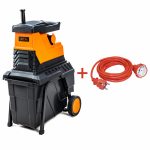 Садовий подрібнювач GTM MS2800/45 KIT – з подовжувачем 10 м для зручності роботи
