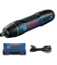 Акумуляторна викрутка Bosch GO 2 Professional в кейсі (06019H2103)