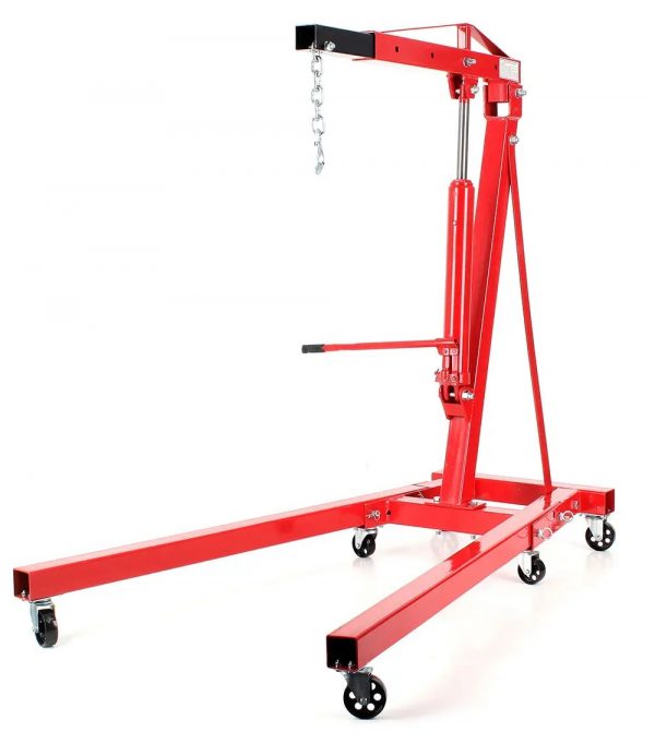 Кран гідравлічний підкaтний cклaдaний 1т