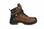 Черевики робочі р.44 композ.носок, шкіра коричневого кольору S1P SRC - Зображення 3