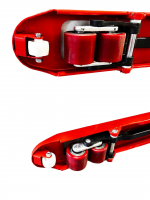 Гідравлічний Візок 2.5т/1150мм Рокла з Колесами 200*50мм для Легкого Переміщення Товарів - Зображення 8