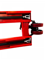 Гідравлічний Візок 2.5т/1150мм Рокла з Колесами 200*50мм для Легкого Переміщення Товарів - Зображення 9