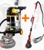 Набір для будівельника: Пилосос будівельний GTM JN 508 + Шліфмашина для стін та стелі GTM SZB-225FV-2