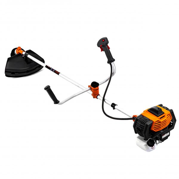 Потужна Мотокоса CN520F 1,5кВт/2к.с. із Жорстким Валом, Ножем і Косильною Головкою Tap&Go для Ефективного Скошування