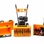 Потужна Бензинова Підмітальна Машина GTM SW600 6к.с. з Шириною Щітки 600 мм та 5+2 Швидкостями