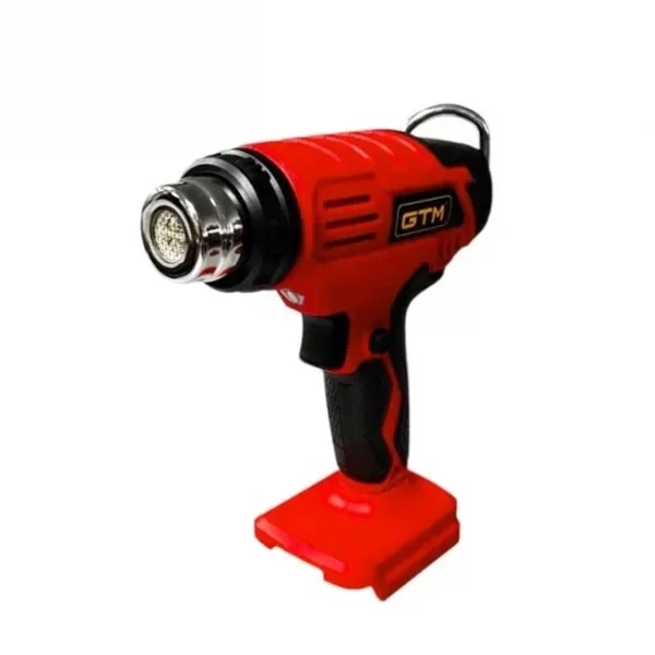 Акумуляторна Термоповітродувка GTM HGC18/550 18В 350/550°C з Акумулятором 4Аг та Зарядним Пристроєм
