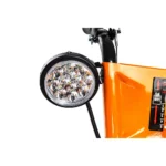 Бензинова Підмітальна Машина GTM SW800E. 6 к.с. Ширина Щітки 800 мм. 5+2 Швидкості. Електростарт для Ефективного Прибирання