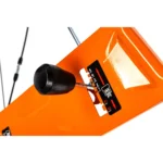 Бензинова Підмітальна Машина GTM SW800E. 6 к.с. Ширина Щітки 800 мм. 5+2 Швидкості. Електростарт для Ефективного Прибирання