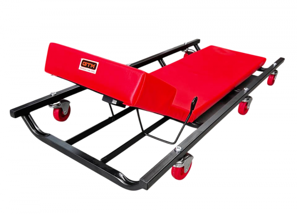 Лежак автослюсаря GTM TRH6452 підкатний з відкидним підголовником