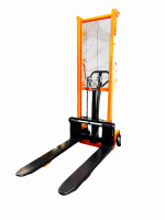 Гідравлічний Штабелер GTM SFH1016E FIN 1000 кг з Підйомом 1.6 м та Регульованими Вилами для Палет EUR 2/3