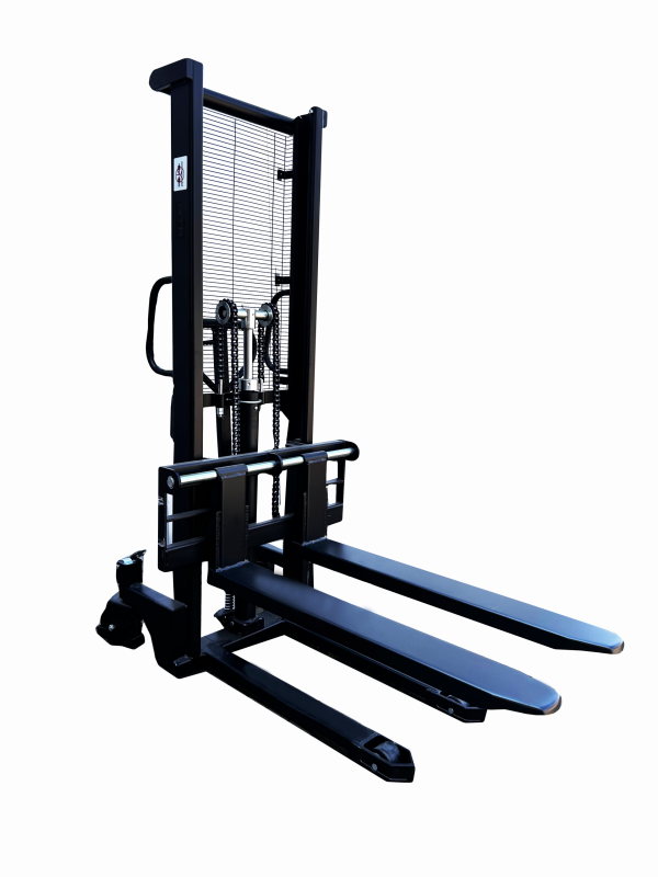 Гідравлічний Штабелер GTM SFH2016B 2000 кг з Підйомом 1.6 м і Маневреними Поліуретановими Колесами