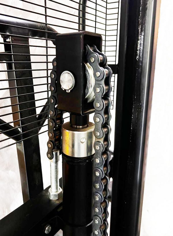 Гідравлічний Штабелер GTM SFH2016B 2000 кг з Підйомом 1.6 м і Маневреними Поліуретановими Колесами