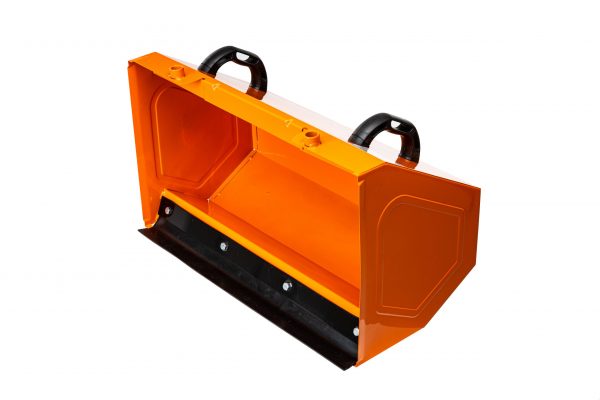 Контейнер для Підмітальної Машини GTM SW600 600мм з Колесами та Захистом від Висипання