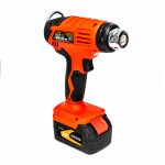 Акумуляторна Термоповітродувка Фен GTM HGC18/550 18В з Регулюванням Температури 350/550°C та Потоком 160/200 л/хв