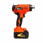 Акумуляторна Термоповітродувка Фен GTM HGC18/550 18В з Регулюванням Температури 350/550°C та Потоком 160/200 л/хв