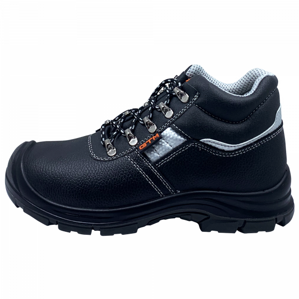 Черевики робочі GTM SM-070 з металевим носком з сірими вставками р.40