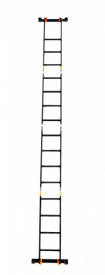 Посилена Драбина-Трансформер GTM KMP405A 4x5 1.45-5.75м з Авіаційного Алюмінію та Протиковзкими Ніжками - Зображення 11