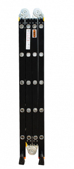 Посилена Драбина-Трансформер GTM KMP405A 4x5 1.45-5.75м з Авіаційного Алюмінію та Протиковзкими Ніжками - Зображення 3