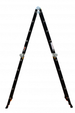 Посилена Драбина-Трансформер GTM KMP405A 4x5 1.45-5.75м з Авіаційного Алюмінію та Протиковзкими Ніжками - Зображення 6