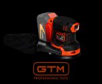 Акумуляторна ексцентрикова шліфмашина GTM OSC18/125BL – ідеальний інструмент для шліфування
