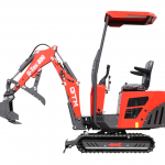 Гусеничний мініекскаватор GTM G-Tex 800 кг 1.4 метри глибина копання дизель 10.2 к.с