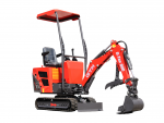 Гусеничний мініекскаватор GTM G-Tex 800 кг 1.4 метри глибина копання дизель 10.2 к.с