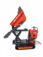 Гусеничний мінісамоскид GTM RDX500 500кг бензин 10 к.с.