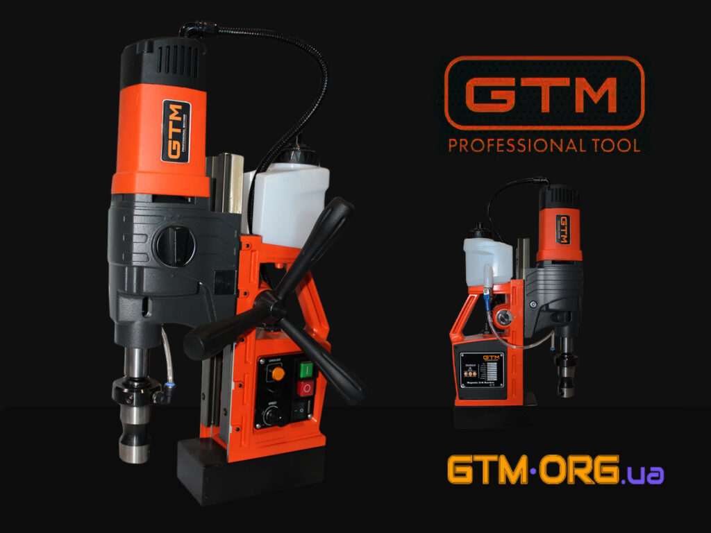 Верстат свердлильний GTM OND-48/2WDO з електромагнітним тримачем: Огляд новинки ринку інструментів