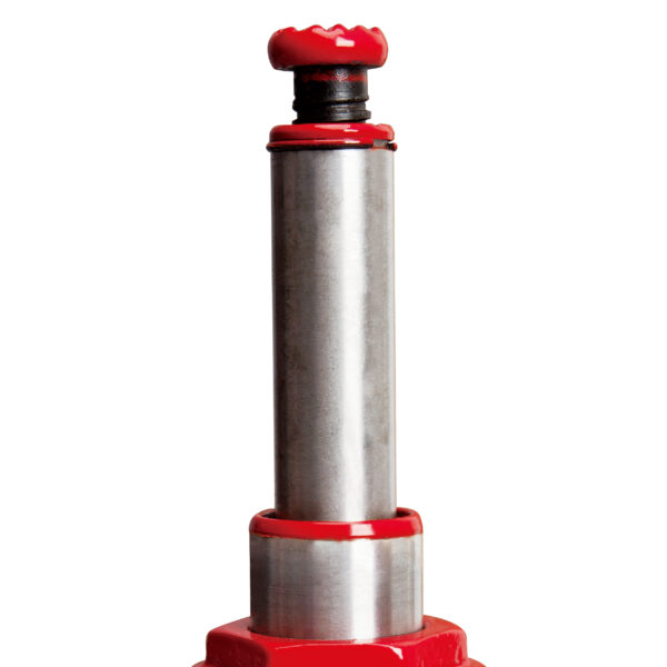 Домкрат гідравлічний бутилковий 4т GTM TF0402 150-370мм двохштоковий