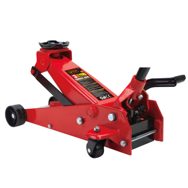 Домкрат підкатний GTM T83502 3.5т 145-500мм педаль підіймання