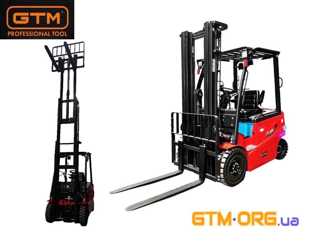 Електричний навантажувач GTM FE4P20Q 2000 кг / 5000 мм – Ідеальний вибір для сучасного складу