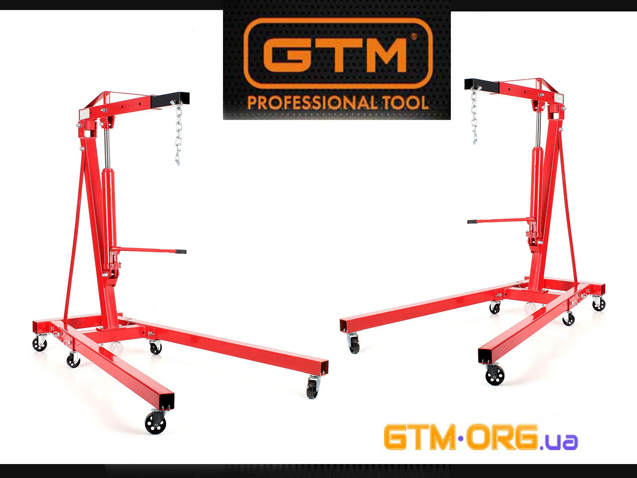 Кран гідравлічний підкатний GTM T31002CX-GS: Надійність і компактність для вашої майстерні