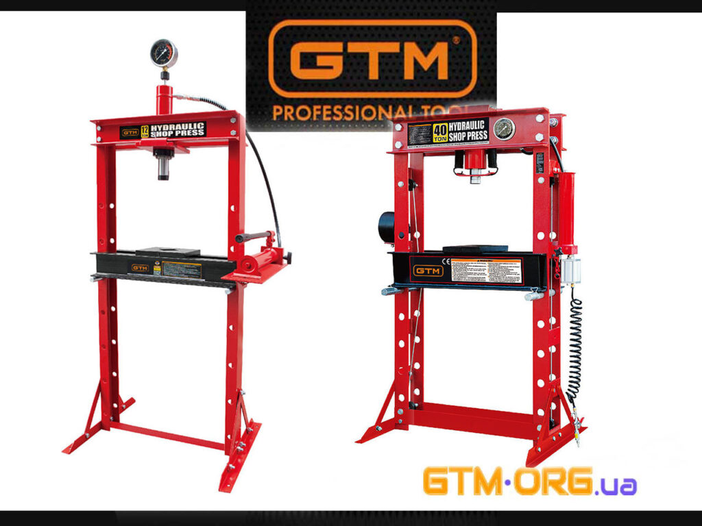 Огляд пресів GTM TY40002 та GTM TY12002: Потужність і надійність для вашої роботи